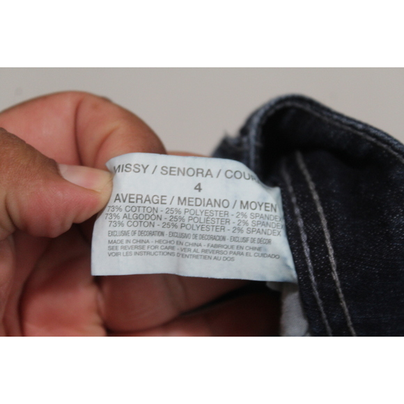 Nine West Jeans Women Blue Jeans Denim Casual Size 4 - Picture 4 of 11